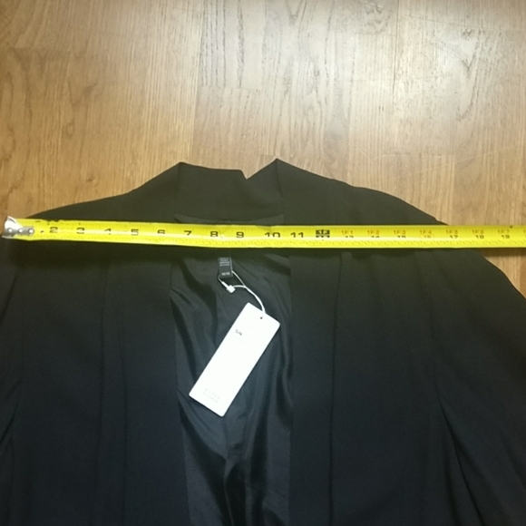 Eileen Fisher tulip sleeve silk jacket - Picture 5 of 6